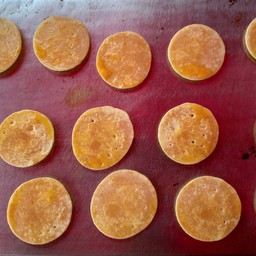 แพนเค้กทาเนย 15 ชิ้น