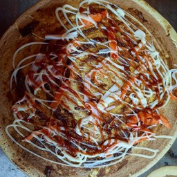 เครปไข่พริกเผาปูอัด