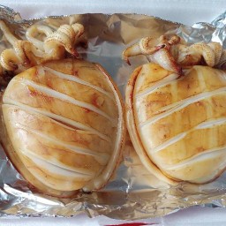 ผักบุ้ง Seafood