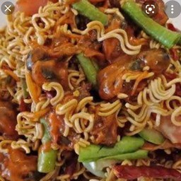 ตำมาม่าหอยดอง ปลาร้า