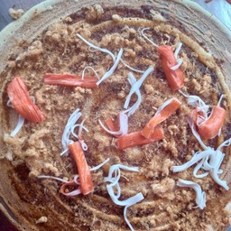 เครปพริกเผาหมูหยองปูอัด