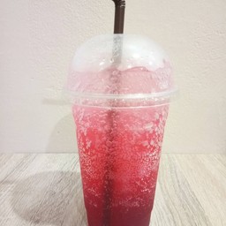 แดงโซดา แก้วใหญ่ 20 ออนซ์