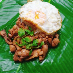 ข้าวหน้าไก่เทอริยากิ ไข่ดาว