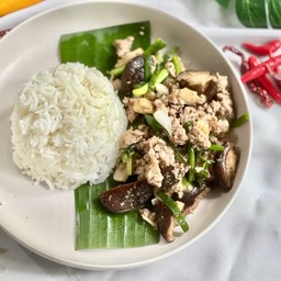 ข้าวผัดน้ำมันหอย