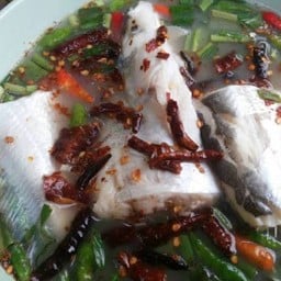 ต้มยำปลาเนื้ออ่อน 1ตัว น้ำไส