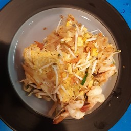 วุ้นเส้นผัดไทยกุ้งสด