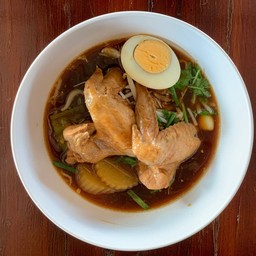 ก๋วยเตี๋ยวไก่มะระ (ปีกไก่อย่างเดียว)