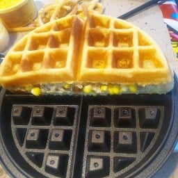 วาฟเฟิล ขนมบ้านแพรวา