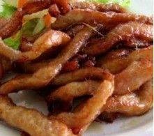 Deep Fried Dried Pork
