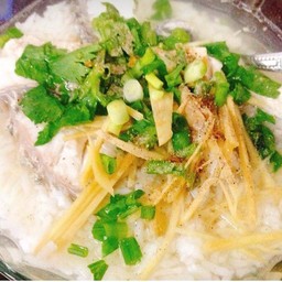 ข้าวต้มปลากระพง