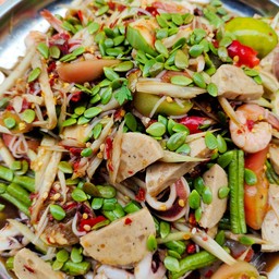 ตำซั่วทะเลหมูยอ