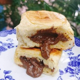 ปังปิ้งไส้ทะลักนูเทลล่าNutella