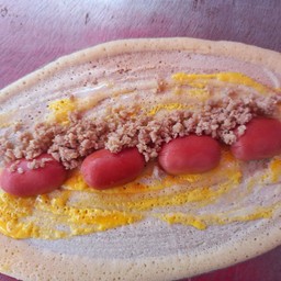 ไส้ไข่หมูสับไส้กรอก