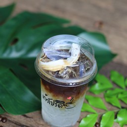 อเมริกาโนมะพร้าวเย็น