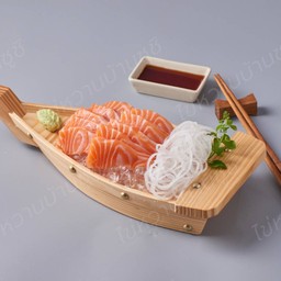 แซลม่อนซาซิมิ 10 ชิ้น