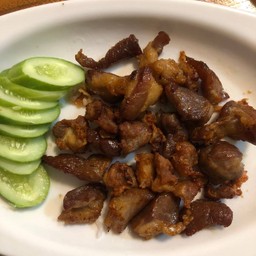 หมูทอดแจ่วรสเด็ด