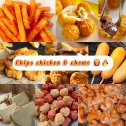 Chips Chicken & Cheeze🍟🔥
