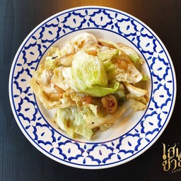 กะหล่ำปลีผัดน้ำปลากุ้งแห้ง