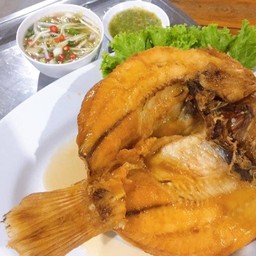 ปลาทับทิมทอดน้ำปลา