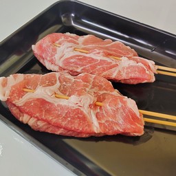 สันคอหมูสไลด์