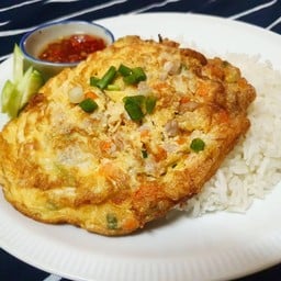 ข้าวไข่เจียวหมูสับ