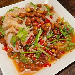 ยําวุ้นเส้นหมูสับ
