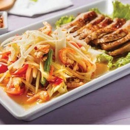 ตำโคราชคอหมูย่าง