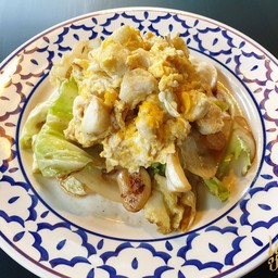 กะหล่ำปลีไข่ข้นปู