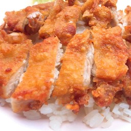 ข้าวมันไก่ทอด