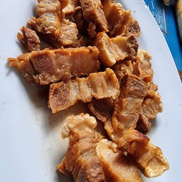 หมูกรอบทอด