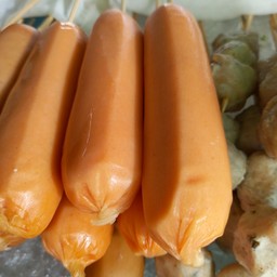 ไส้กรอกหนังกรอบ