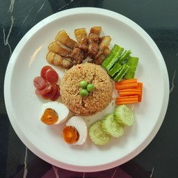 ข้าวผัดน้ำพริก