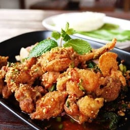 ไก่ทอดป้าตาเอแบคบางนา