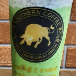 Iced Green tea With  milk- ชาเขียวเย็น