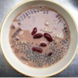 น้ำเต้าหู้โอวัลตินใส่เครื่อง