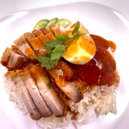 ข้าวหมูกรอบ