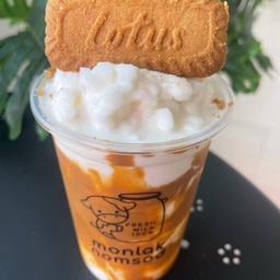 นมสดปั่น ซอส บิสคอฟโลตัส