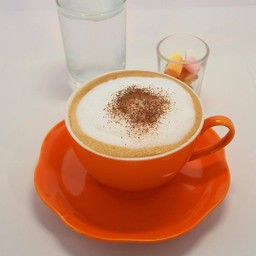 คาปูชิโน่ร้อน