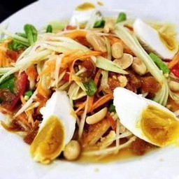 ตำปูไทยไข่เค็ม