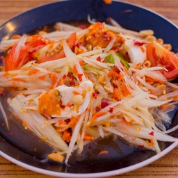 ตำไทยไข่เค็ม