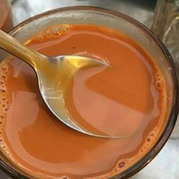 ชาเย็นนมสดร้อน