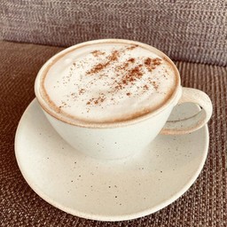 คาปูชิโน่ร้อน