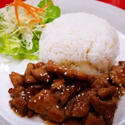 ข้าวหมูเกาหลี