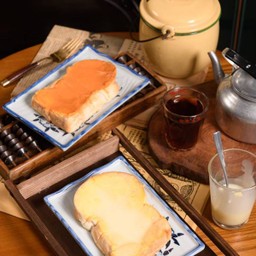 ปังปิ้ง เนยถั่ว (แผ่น)