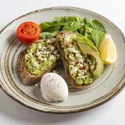 Avocado Toast Poached egg