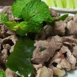 เนื่อลายลวกจิ้ม