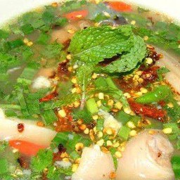 ต้มยำหางหมู