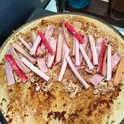 Chili Paste + Shredded Pork + Ham + Sausage + Imitation Crab