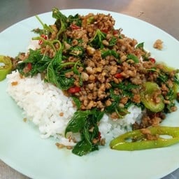 ข้าวราดกะเพราหมู