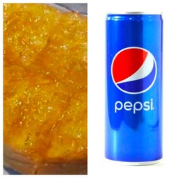 ปังปิ้งแยมส้ม+Pepsi